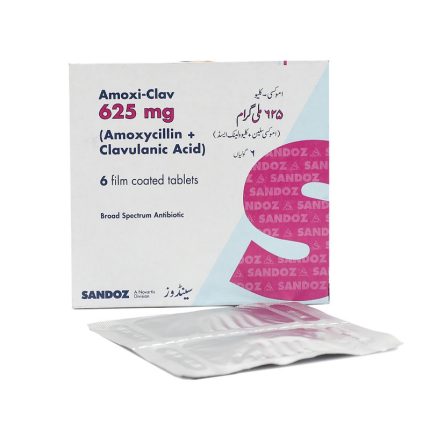 Amoxiclav Tablets 625mg - Novartis
