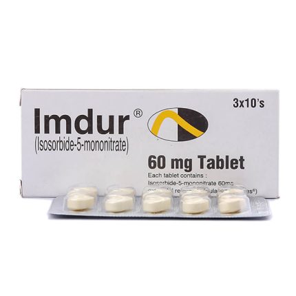 Imdur 60mg Tab. ( Isosorbide Mononitrate ) 10's ( Barrett Hodgson )