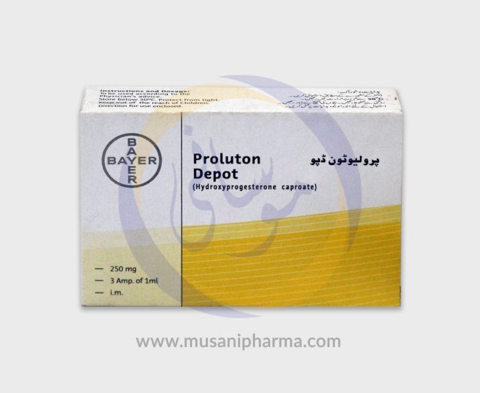 Proyleton Proluton Depot (Hydroxyprogesterone Caproate) – Bayer – RDS ...