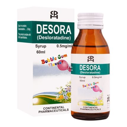 Desora Syrup ( Desloratadine ) S.J & G. Fazal Ellahie