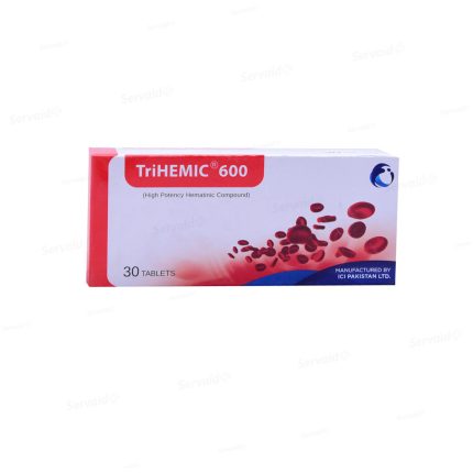 Trihemic 600 Tablet (Multivitamin) - Wyeth
