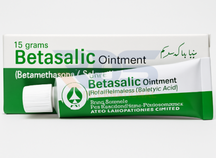 Betasalic Ointment 15g (Betamethasone Dipropionate , Salicylic Acid) - Atco