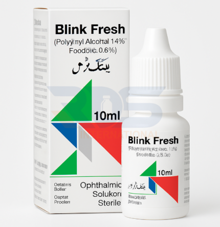 Blink Fresh Eye Drops 10ml ( Polyvinyl Alcohol , Povidone) - sante (private) limited