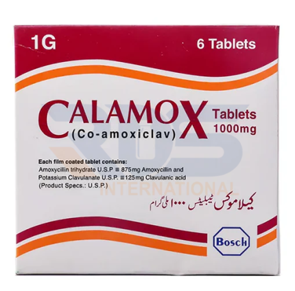 Calamox 1000mg (Co-amoxiclav) - One Health
