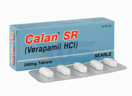 Calan SR Tablet 240mg-10/s  (Verapamil HCI) - Searle