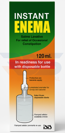Instant Enema 120ml (Saline Laxative) - ISIS