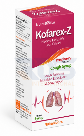 Kofarex Z Syrup (Hedera hilex) - Nutrabiotics