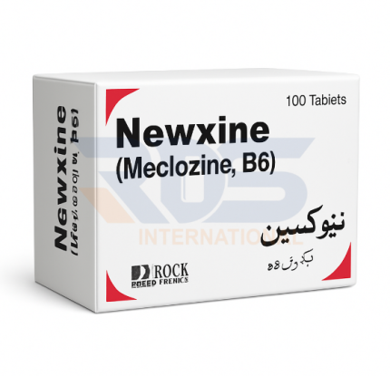 Newxine Tab  1 Box = 100 tablets (Meclozine,B6) - Rock Pharma