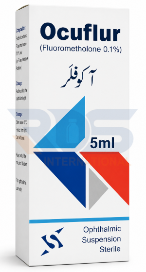 Ocuflur Eye Drops 5ml (Fluoromethalone) - sante (private) limited