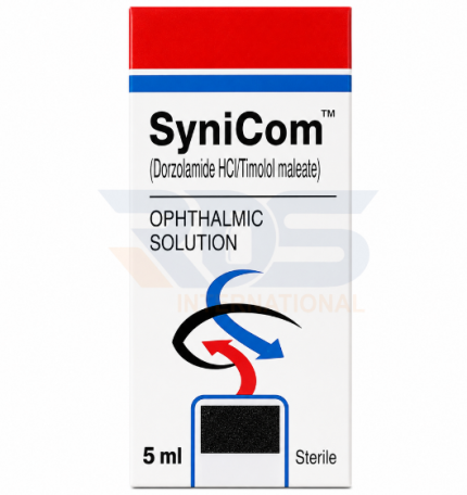 Synicom Eye Drops 5ml (Dorzolamide HCl , Timolol Maleate) – barrett hodgson pakistan